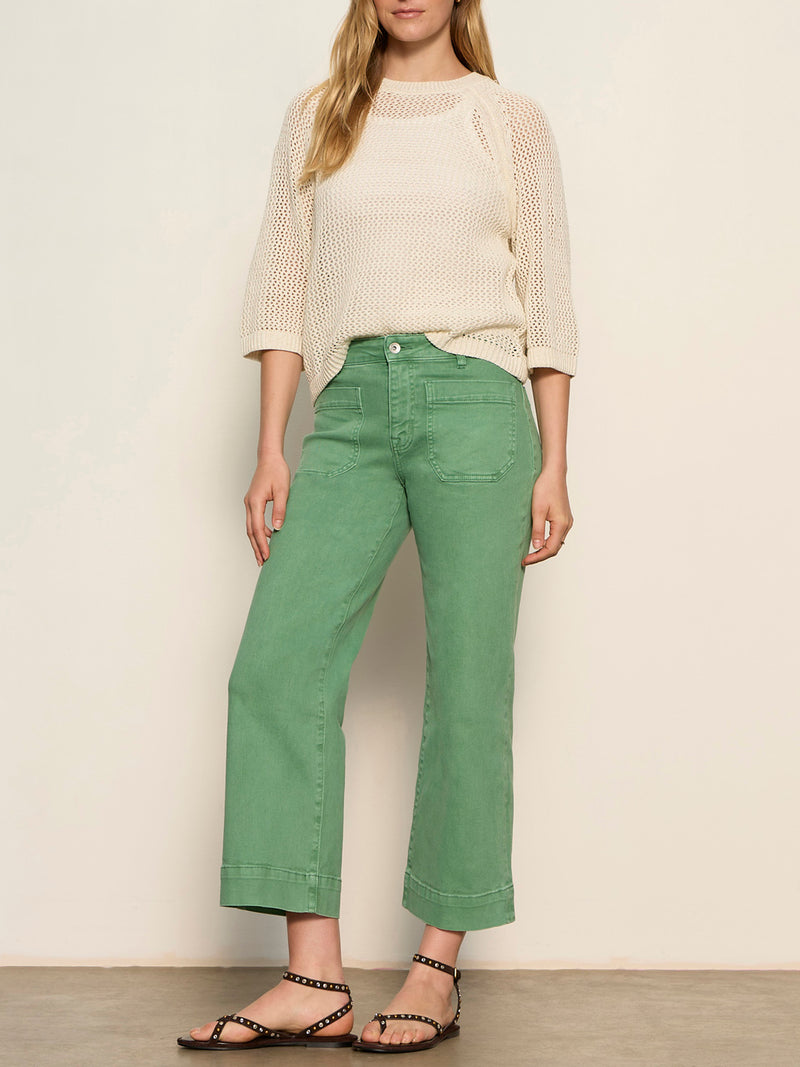 Metallic Sweater Tee Collagen Petite Sizing alt 2