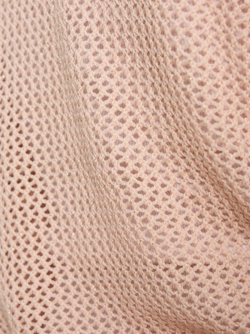 Metallic Sweater Tee Washed Salmon alt 5