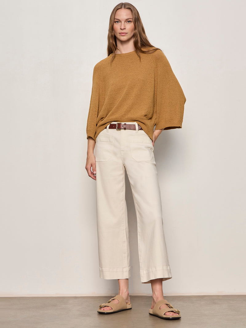 About Us Relaxed Pullover Cumin alt 5