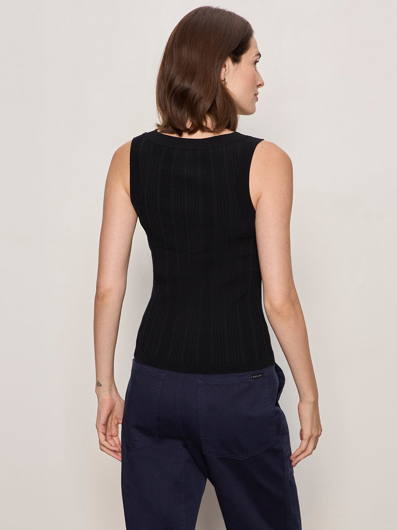 Back To Bare Tank Black alt 1