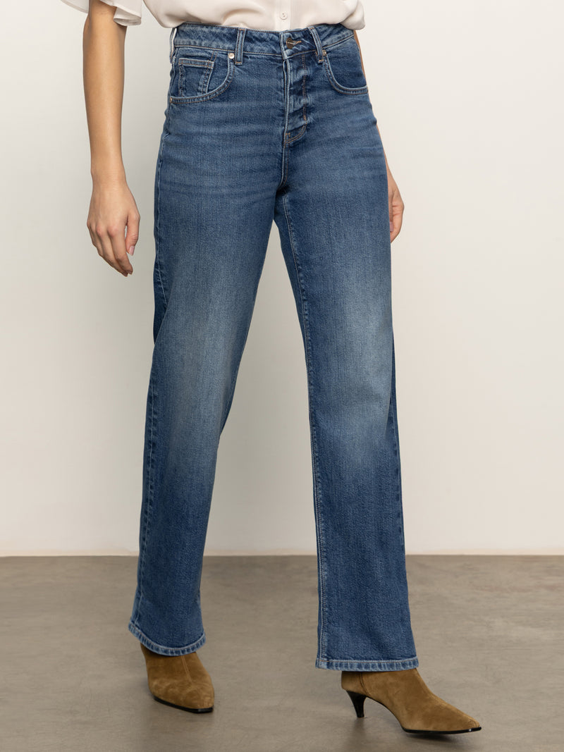 Soleil 90's Straight Jean Indigo Medium alt 3