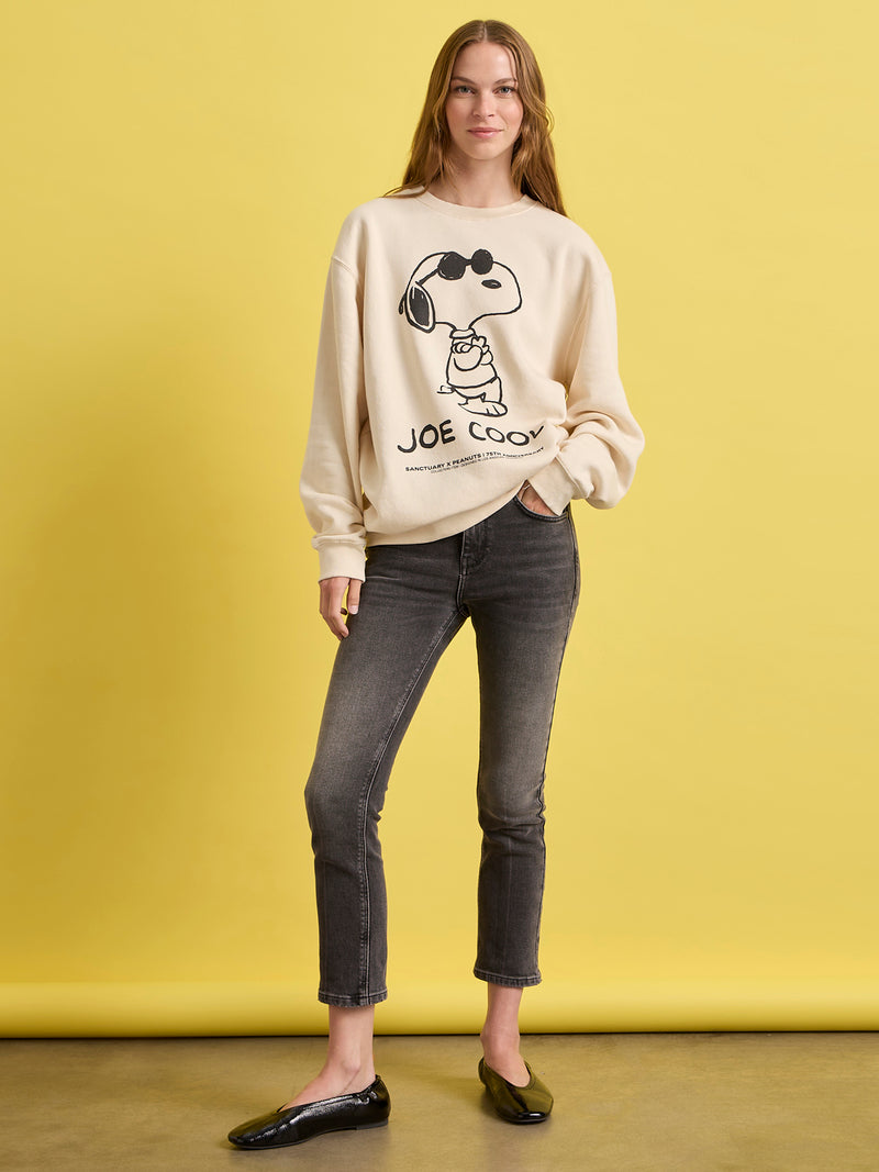 Sanctuary x PEANUTS 75th Anniversary Joe Cool Sweatshirt Collagen alt 4