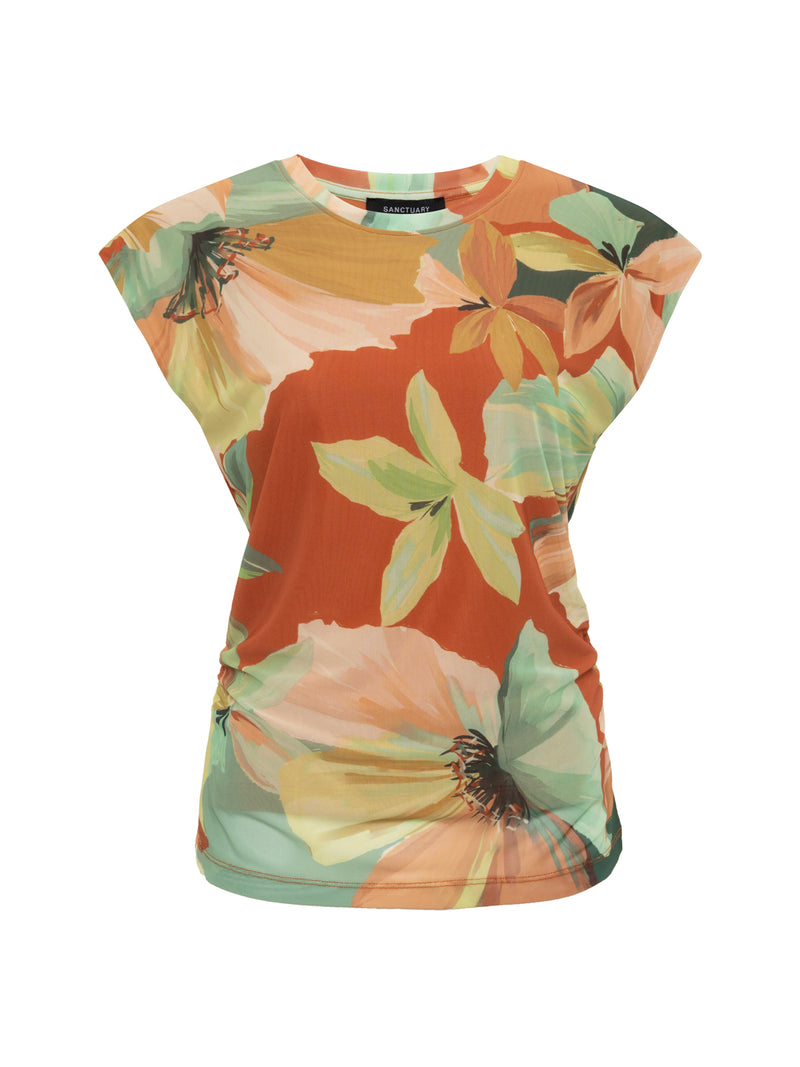 Ruched Muscle Tank Green House alt 5