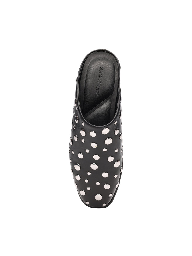 Bari Studs Mule Black alt 2