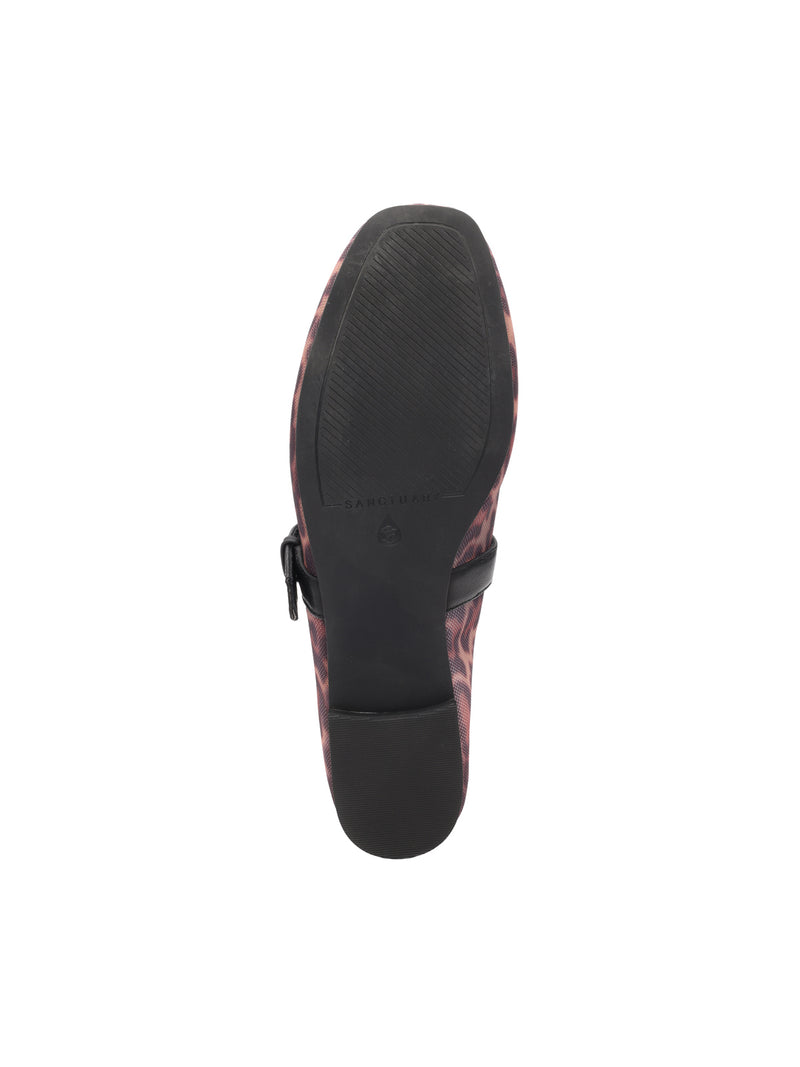 Gia Maryjane Ballet Flat Tan/Black alt 5