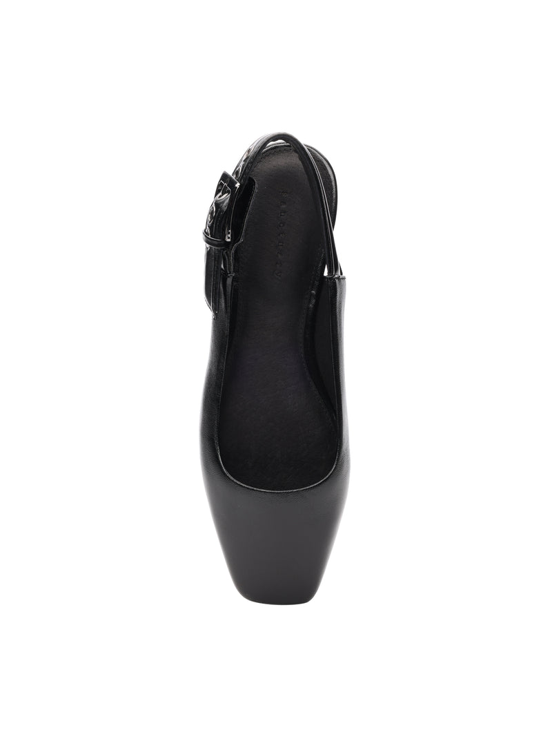 Kitchy Slingback Flat Black alt 3