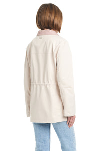 Cotton Touch Relaxed Twill Jacket Moonbeam