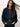 Bubble Hem Bomber Jacket Dark Denim