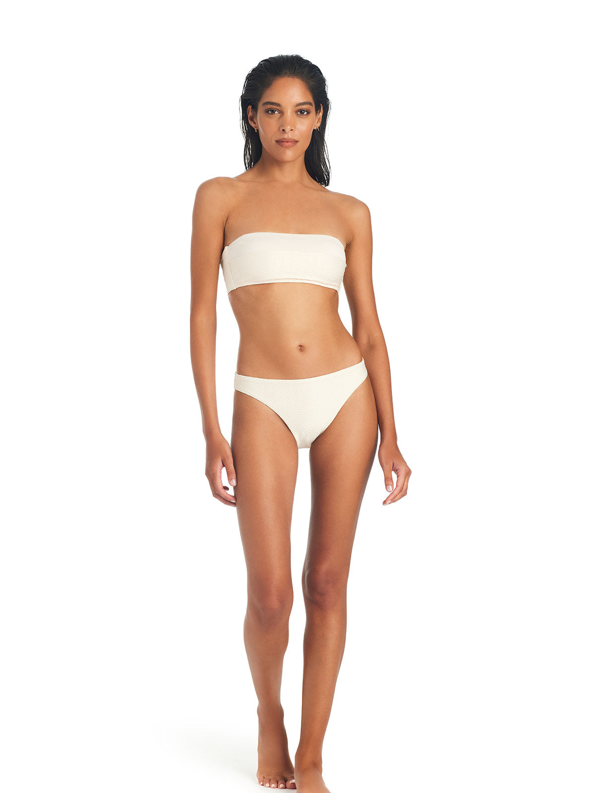 SANCTUARY SANDBAR Hipster Bikini Bottom - Bright white