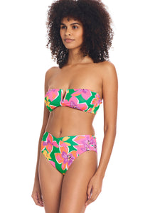 Super Bloom V Waist Bikini Bottom Multi