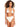 Sea Crochet High Rise Bikini Bottom White Sand