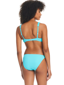 Sandbar Solids Underwire Bikini Top Curacao