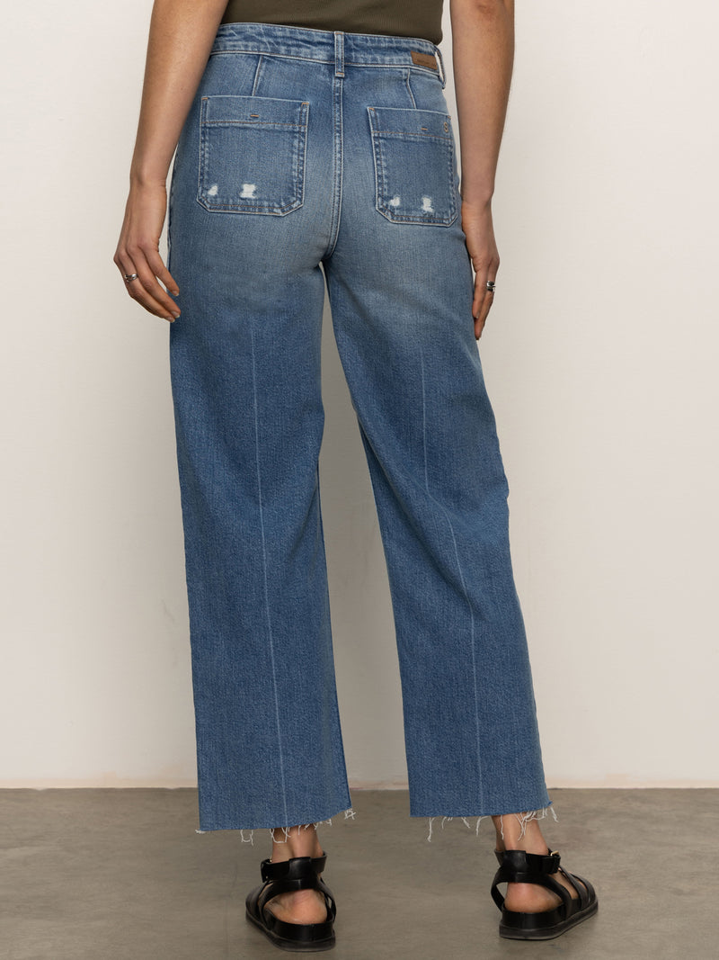 Soleil 90's Straight High Rise Jeans Medium alt 2