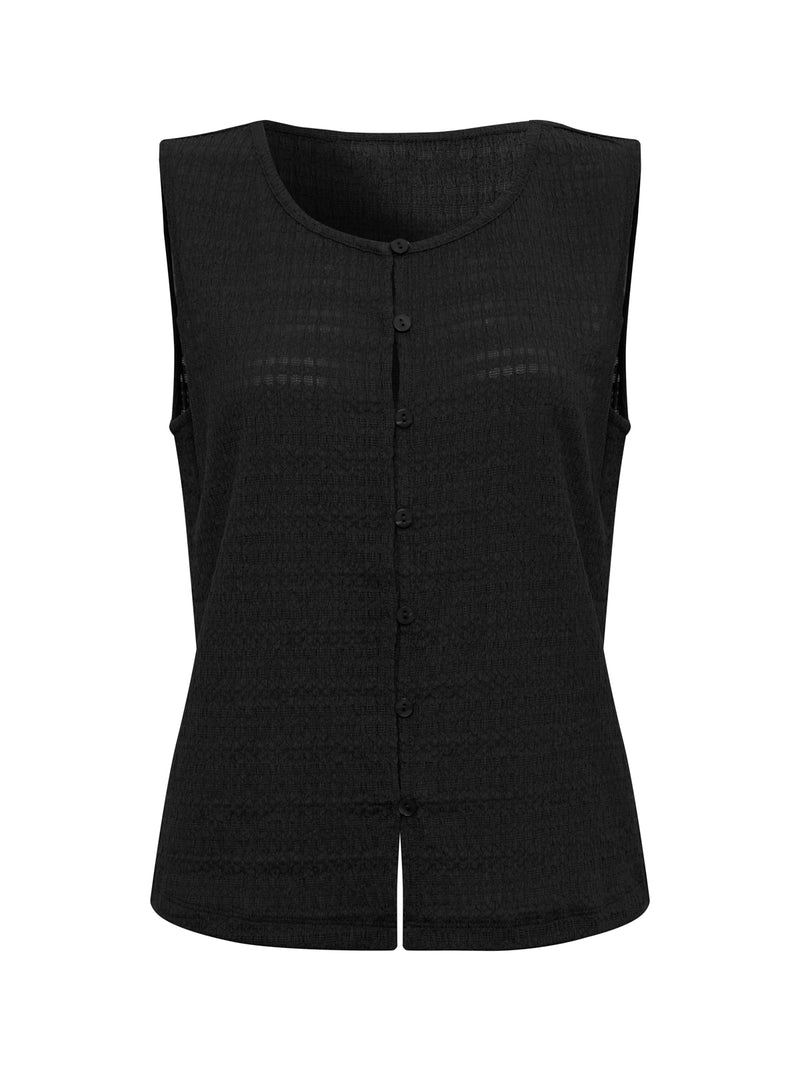 Textured Vacation Shell Black alt 6