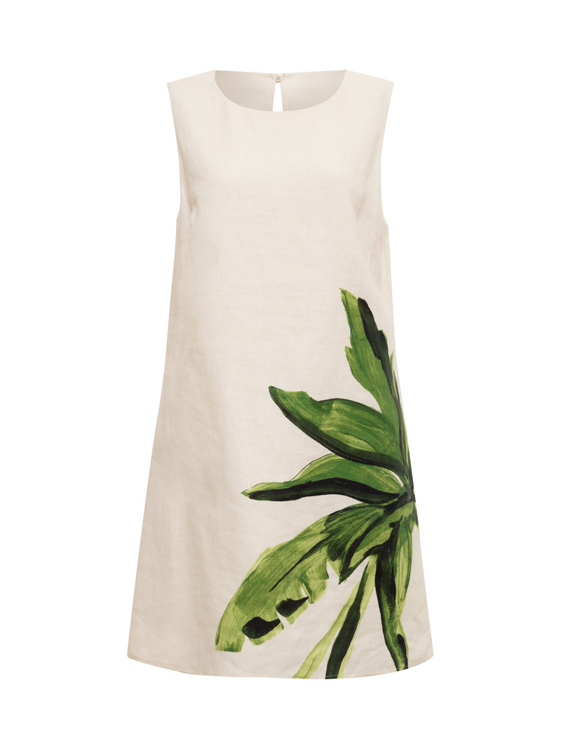 Way To Be Linen Shift Dress Palmetta alt 5