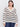 Airy Openwork Sweater Chalk Black Stripe Extended Sizing - Sanctuary Clothing