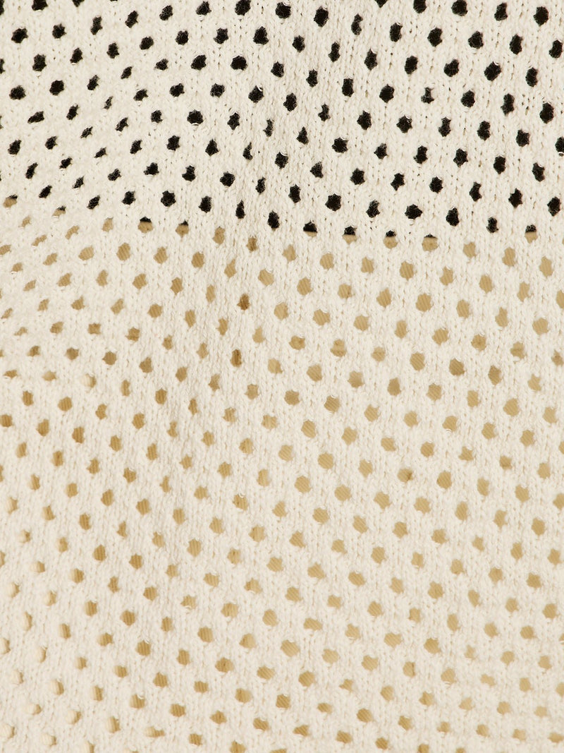 Airy Openwork Sweater Macrame Extended Sizing alt 5