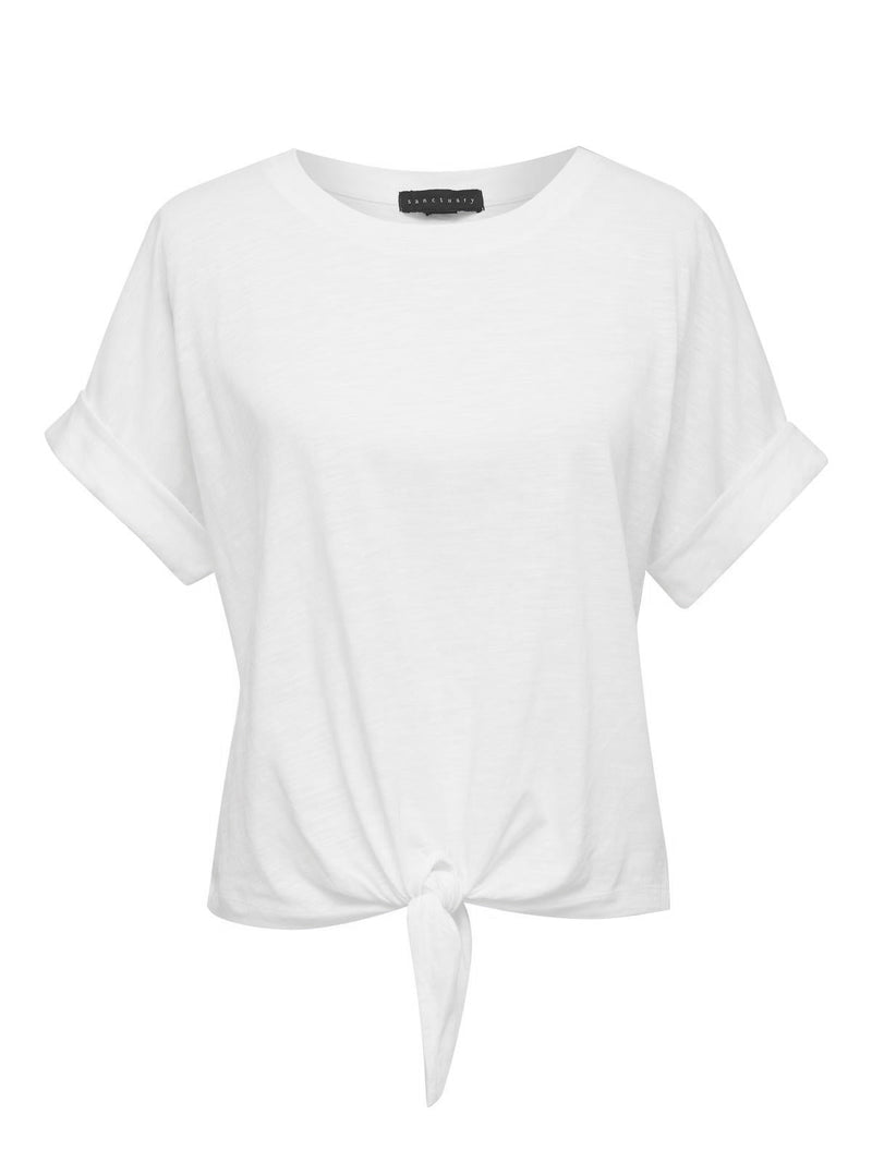 All Day Tie Tee White alt 6