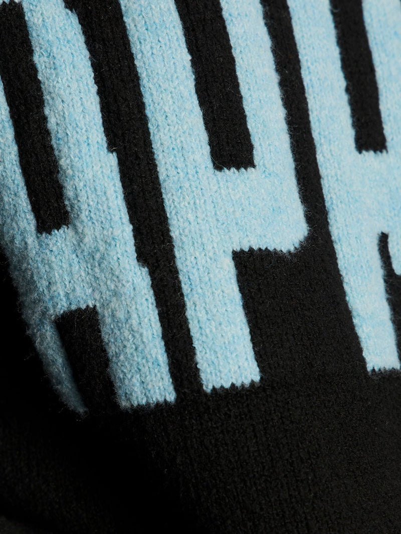Apres Ski Sweater Black/Aquamarine alt 5