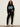 Apres Ski Sweater Black/Aquamarine Petite Sizing - Sanctuary Clothing
