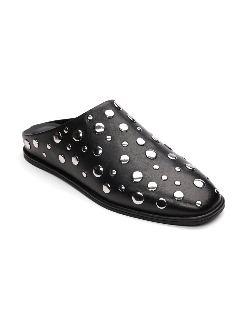 Bari Studs Mule Black