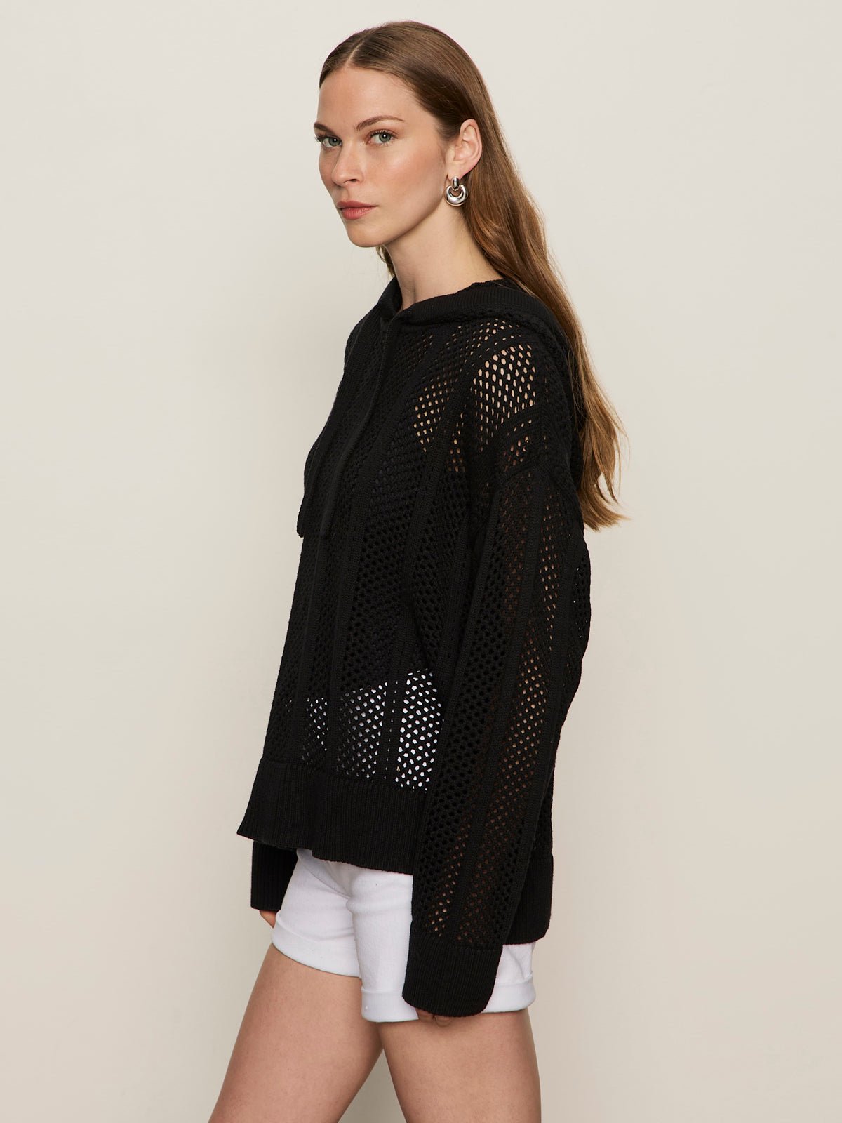 Beach Hoodie Black - Sanctuary Clothing