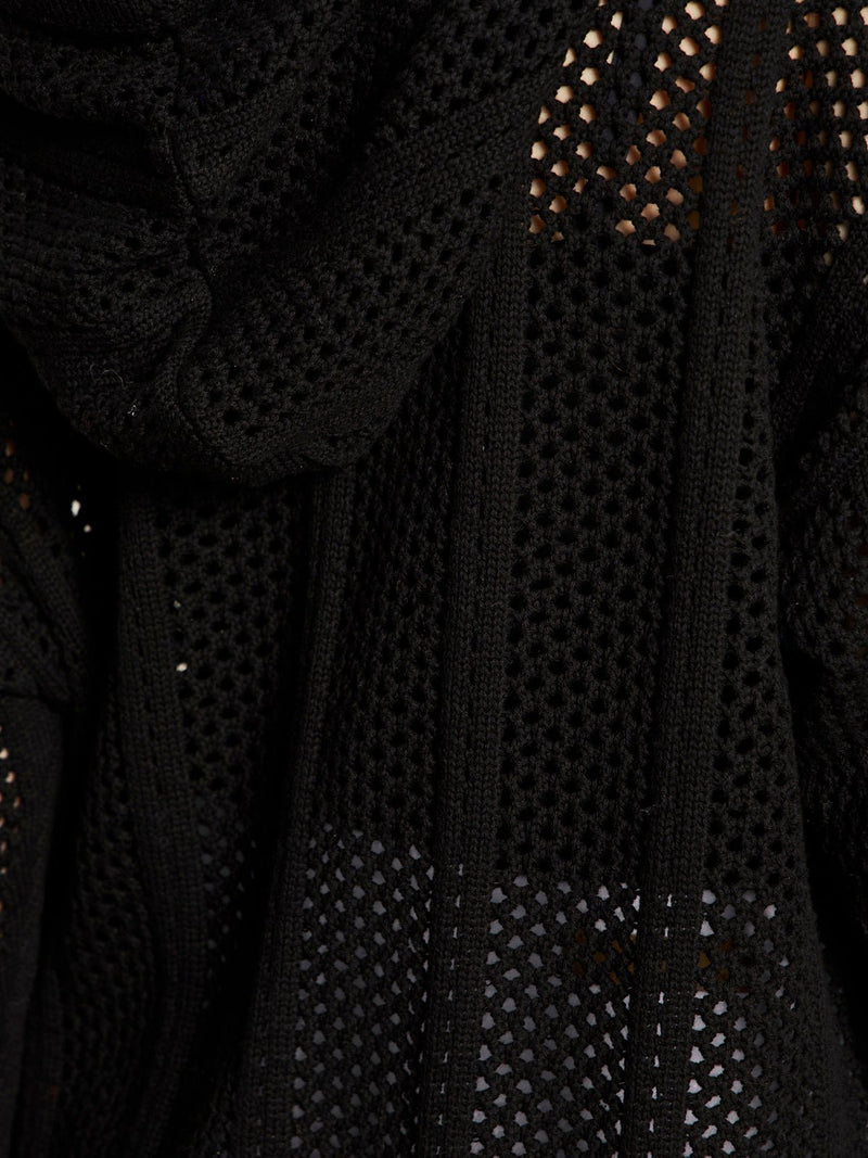 Beach Hoodie Black alt 5