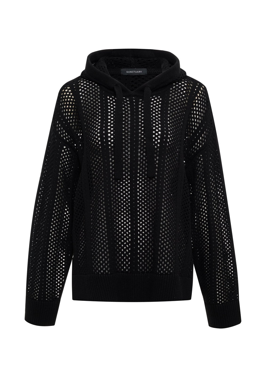 Beach Hoodie Black - Sanctuary Clothing