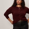 Boucle Cardi Dark Crimson Extended Sizing - Sanctuary Clothing