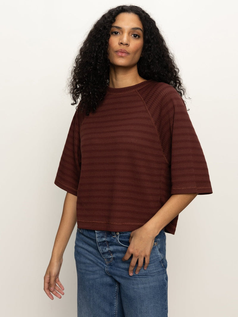 Boxy Raglan Tee Chicory alt 1