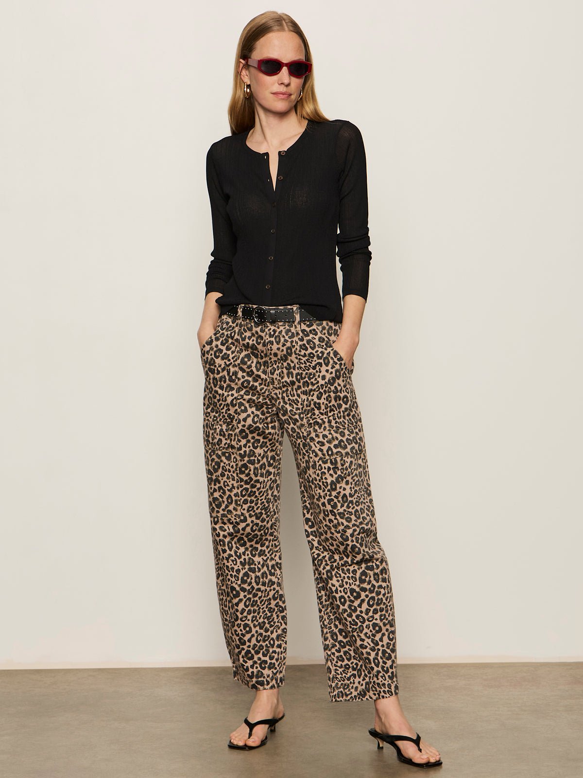 Boyfriend Utility Pant French Kitty - Sanctuary Clothing