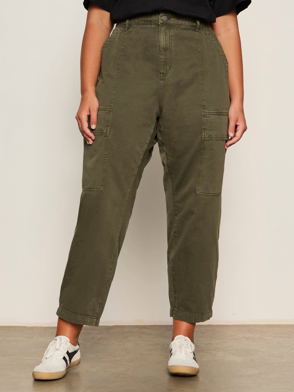 Boyfriend Utility Pant Kalamata Extended Sizing - Sanctuary Clothing