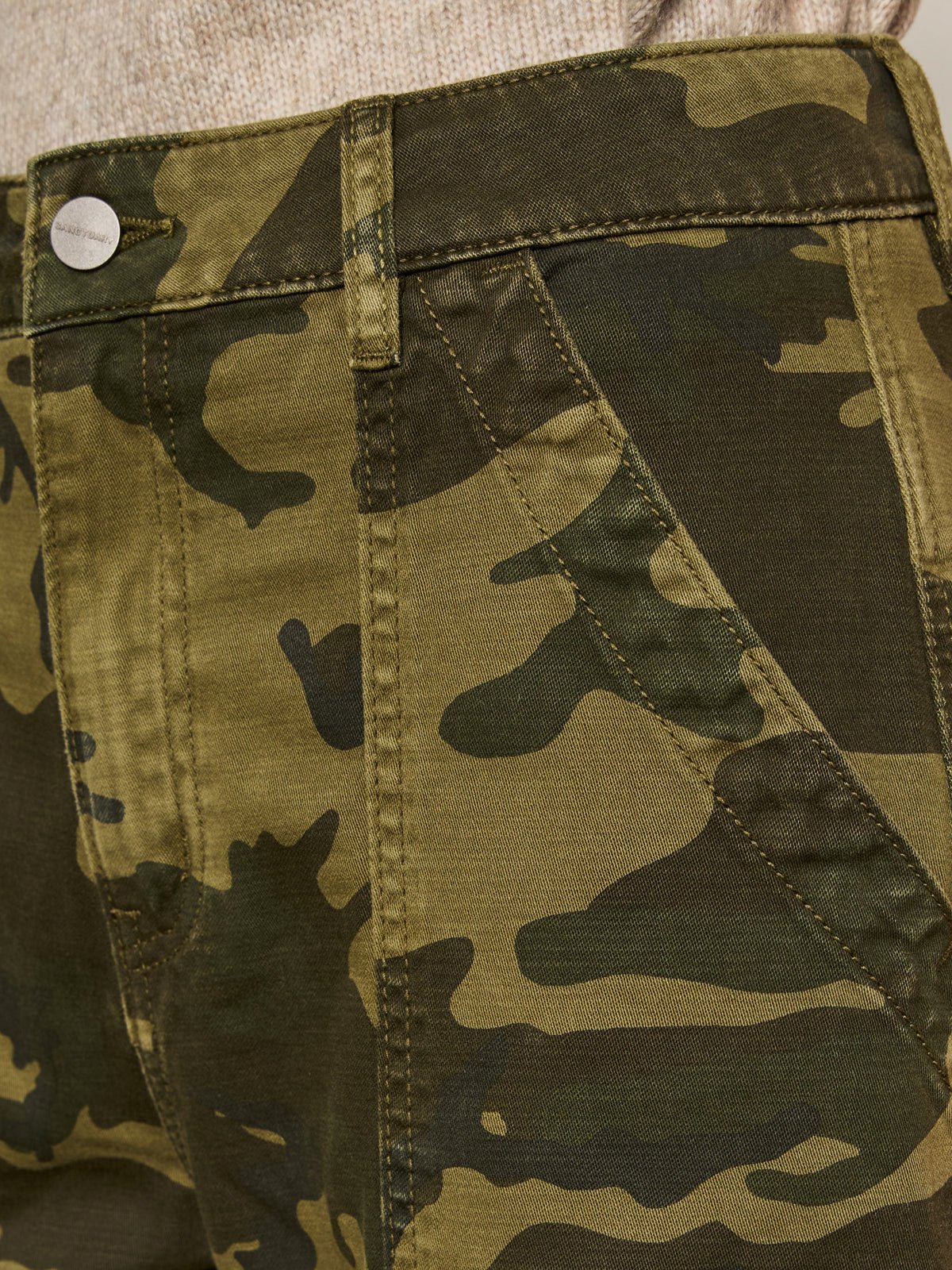 Boyfriend Utility Pant Rambler Camo - Sanctuary Clothing