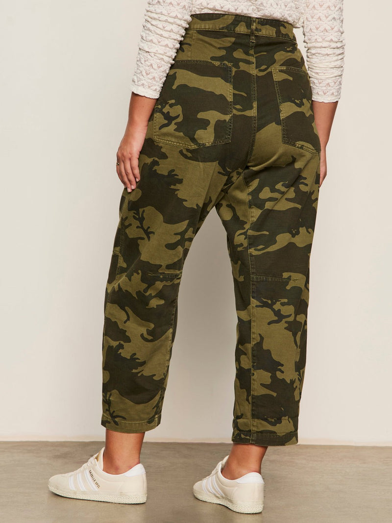 Boyfriend Utility Pant Rambler Camo Extended Sizing alt 2