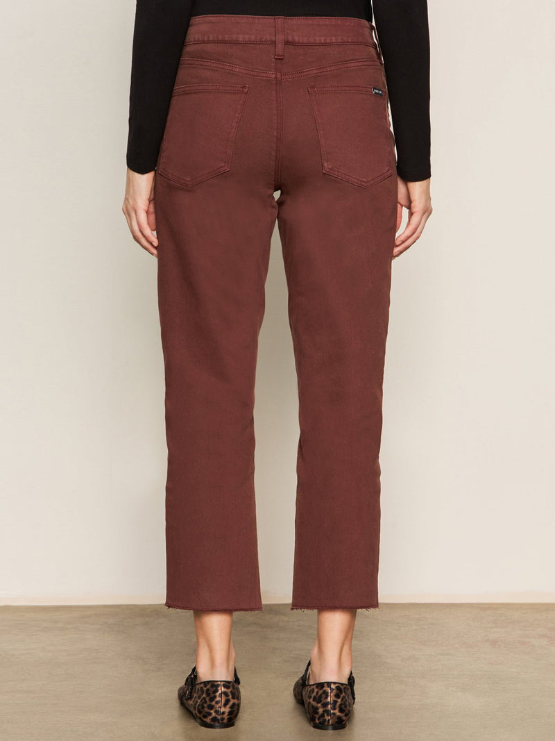 Cadence 90's Straight Crop Jean Chicory alt 2