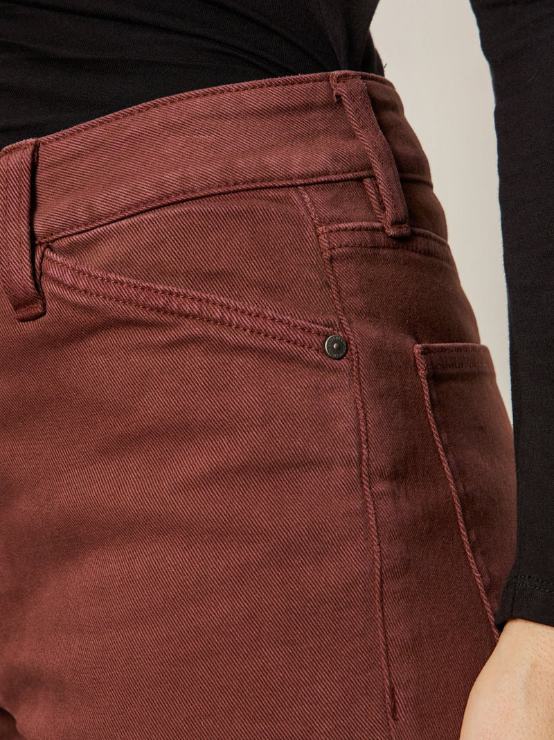 Cadence 90's Straight Crop Jean Chicory alt 3