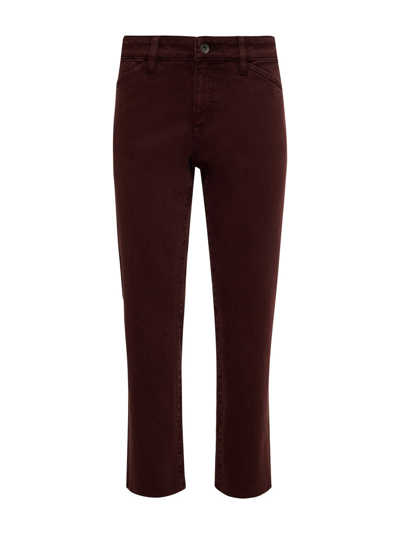 Cadence 90's Straight Crop Jean Chicory alt 5