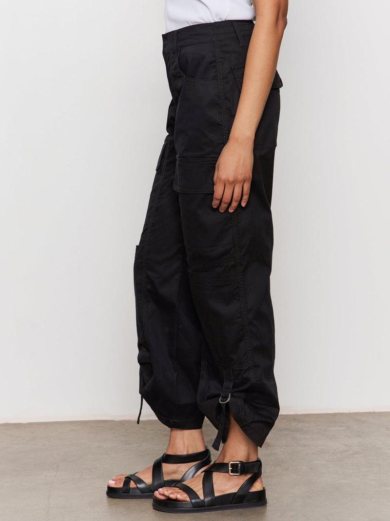 Cali Cargo Standard Rise Pant Black alt 2