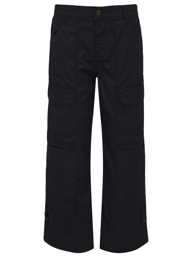 Cali Cargo Standard Rise Pant Black alt 5