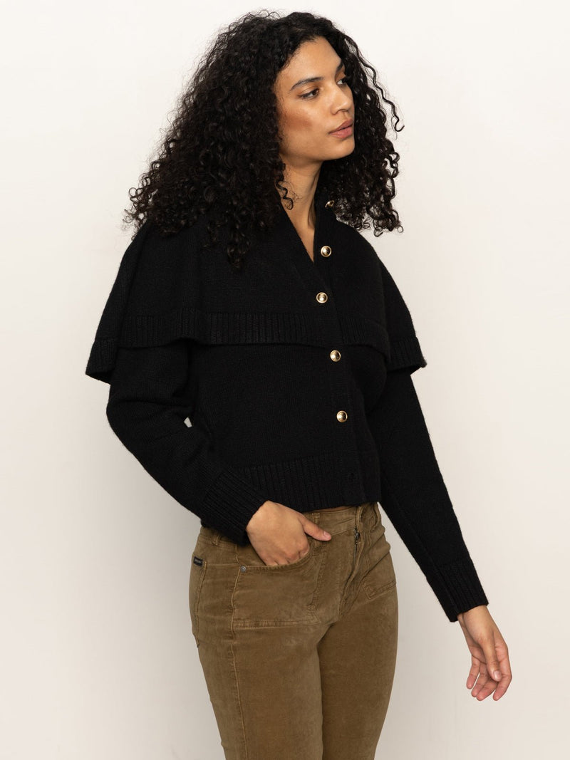 Cape Cardi Black alt 2