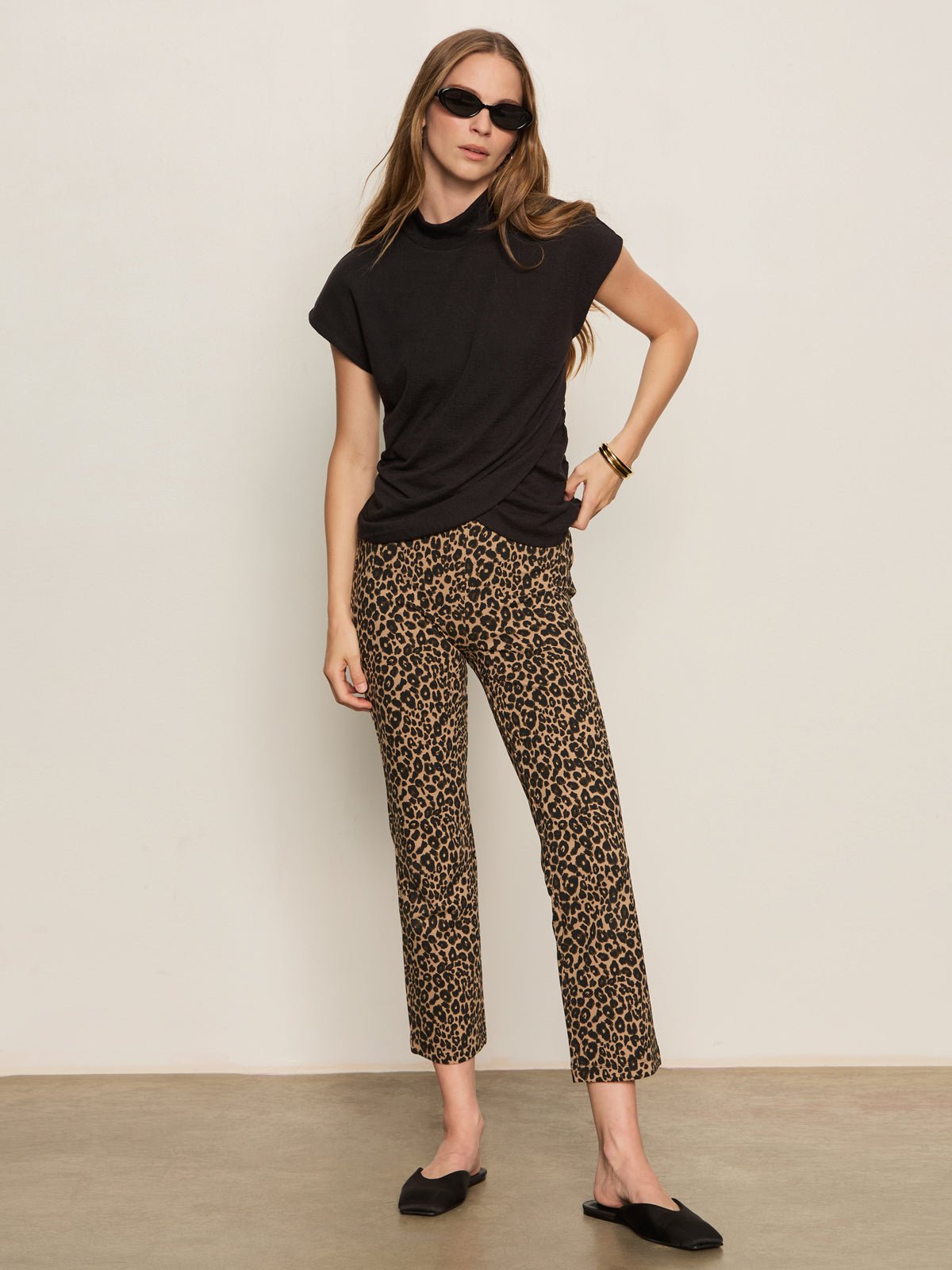 Carnaby Kick Crop Leggings French Kitty - Sanctuary Clothing