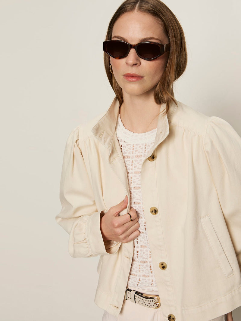 Charlotte Twill Jacket Collagen
