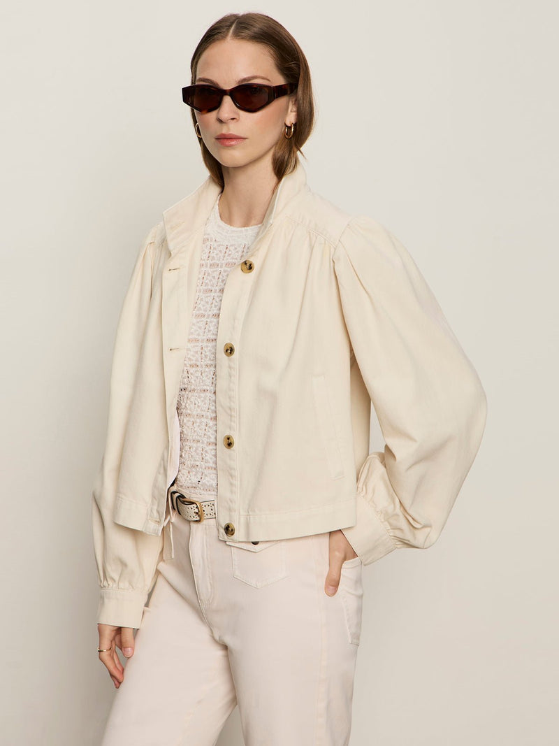 Charlotte Twill Jacket Collagen alt 1