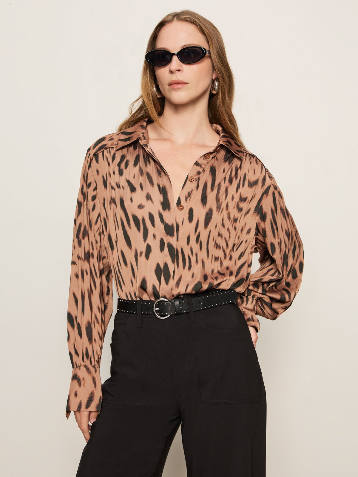 Charter Gab Barrel Pant Black - Sanctuary Clothing