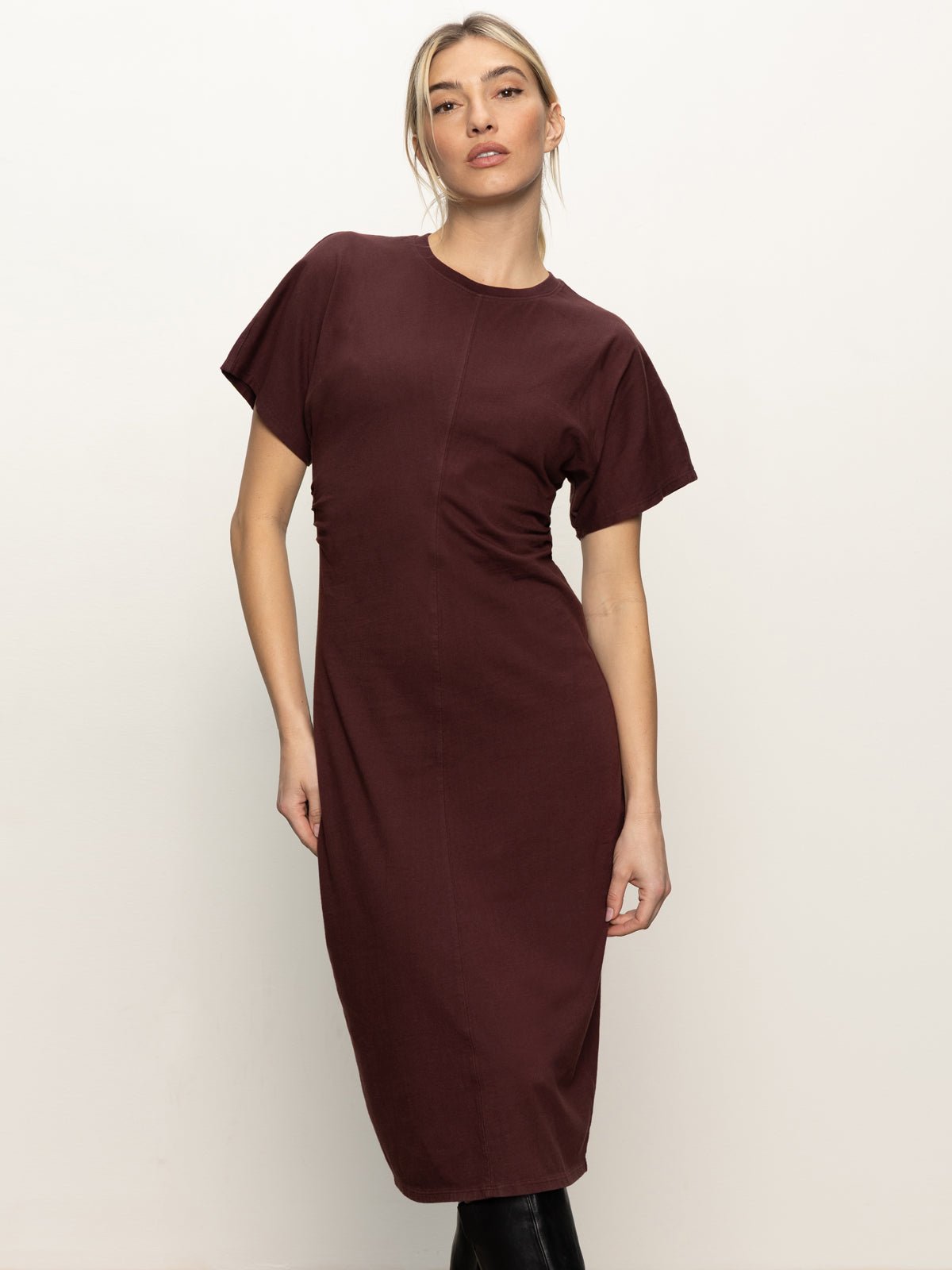 Cinched Waist T-Shirt Dress Chicory - Sanctuary Clothing