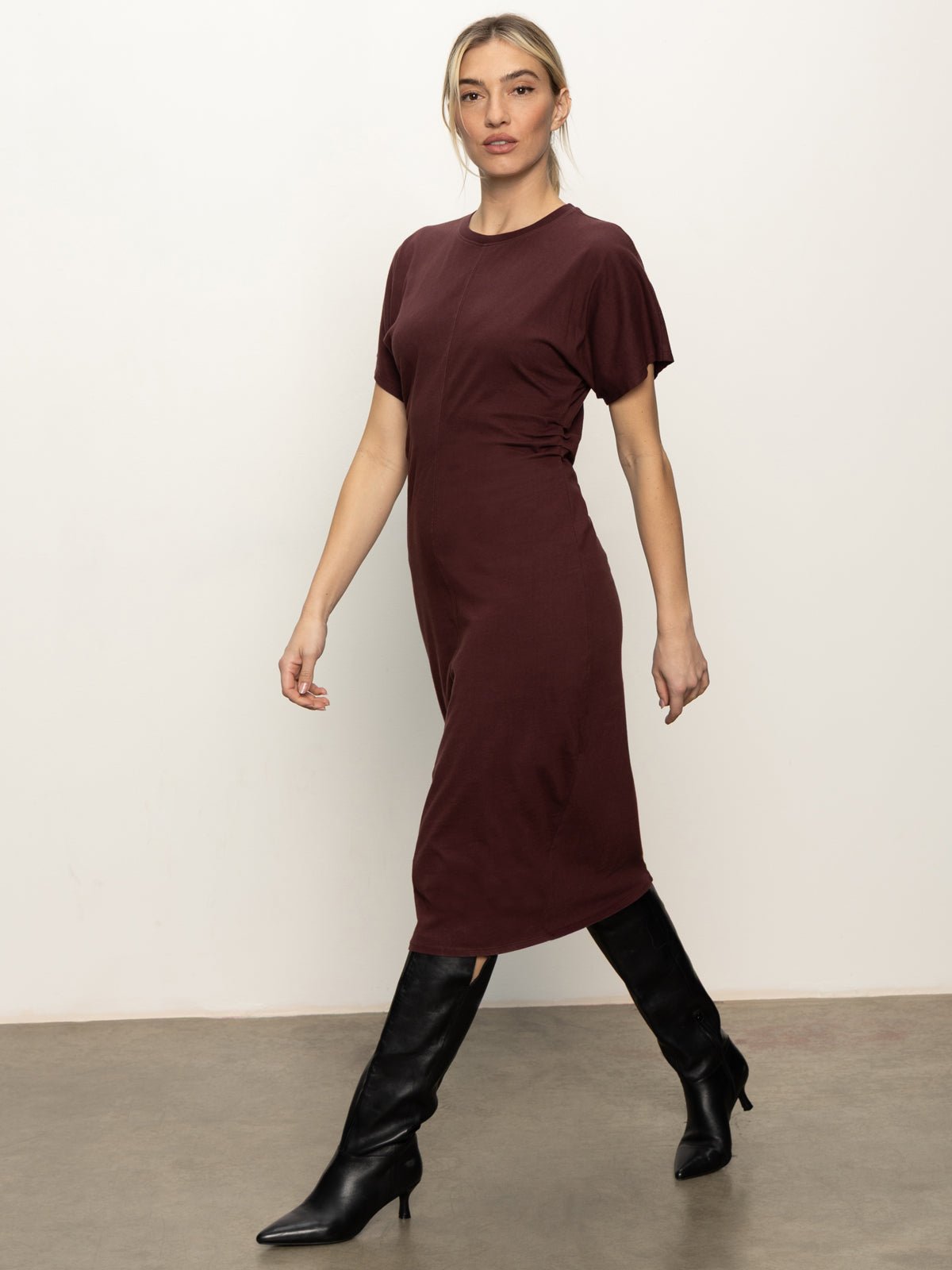 Cinched Waist T-Shirt Dress Chicory - Sanctuary Clothing