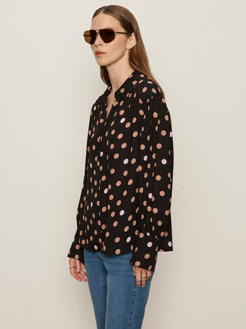 Colette Silk Shirt Popspot alt 3