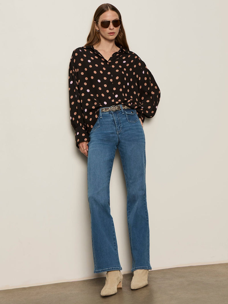 Colette Silk Shirt Popspot alt 5