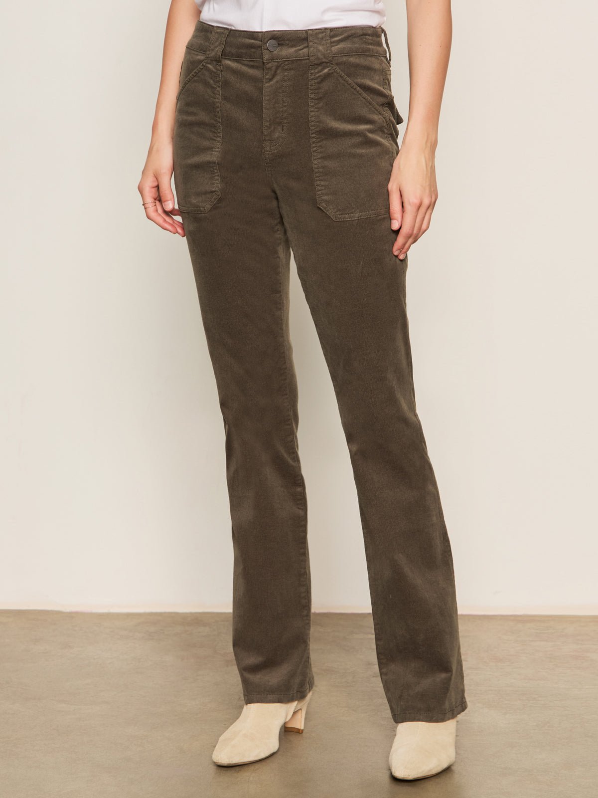 Corduroy Hayden Bootcut Pant Kalamata - Sanctuary Clothing