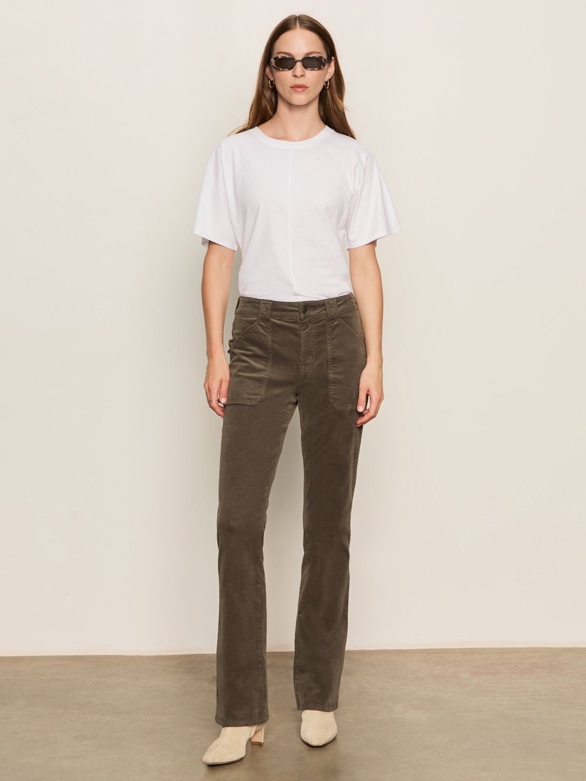 Corduroy Hayden Bootcut Pant Kalamata - Sanctuary Clothing